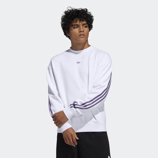 Sweatshirt branca adidas 