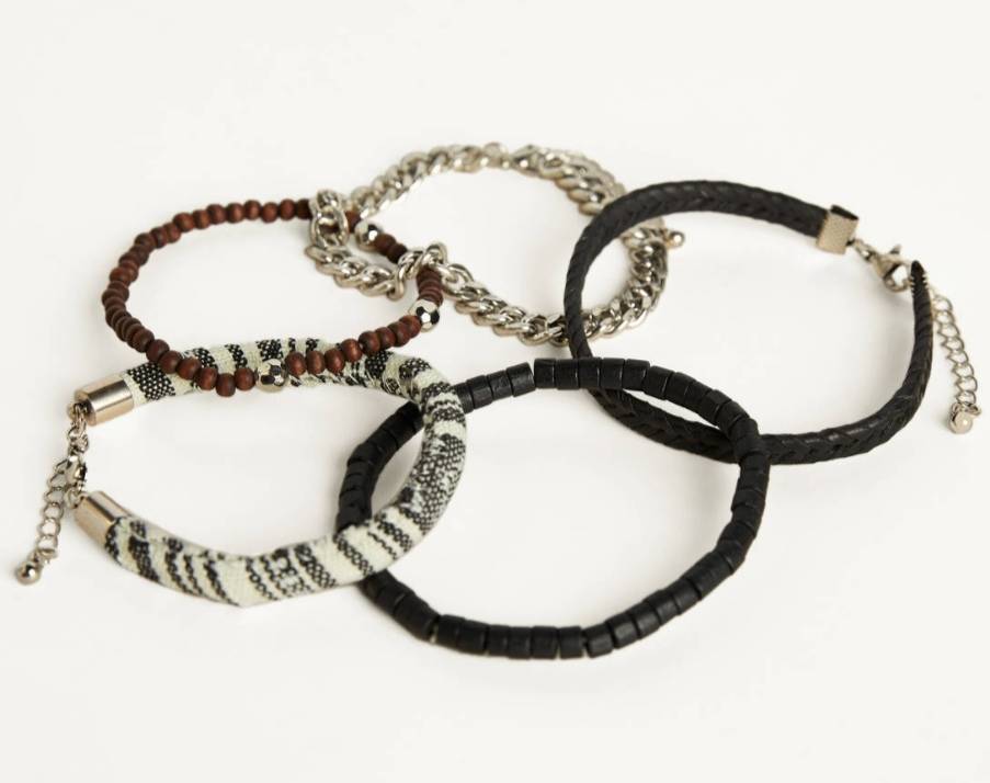 Fashion Pack 5 pulseiras 