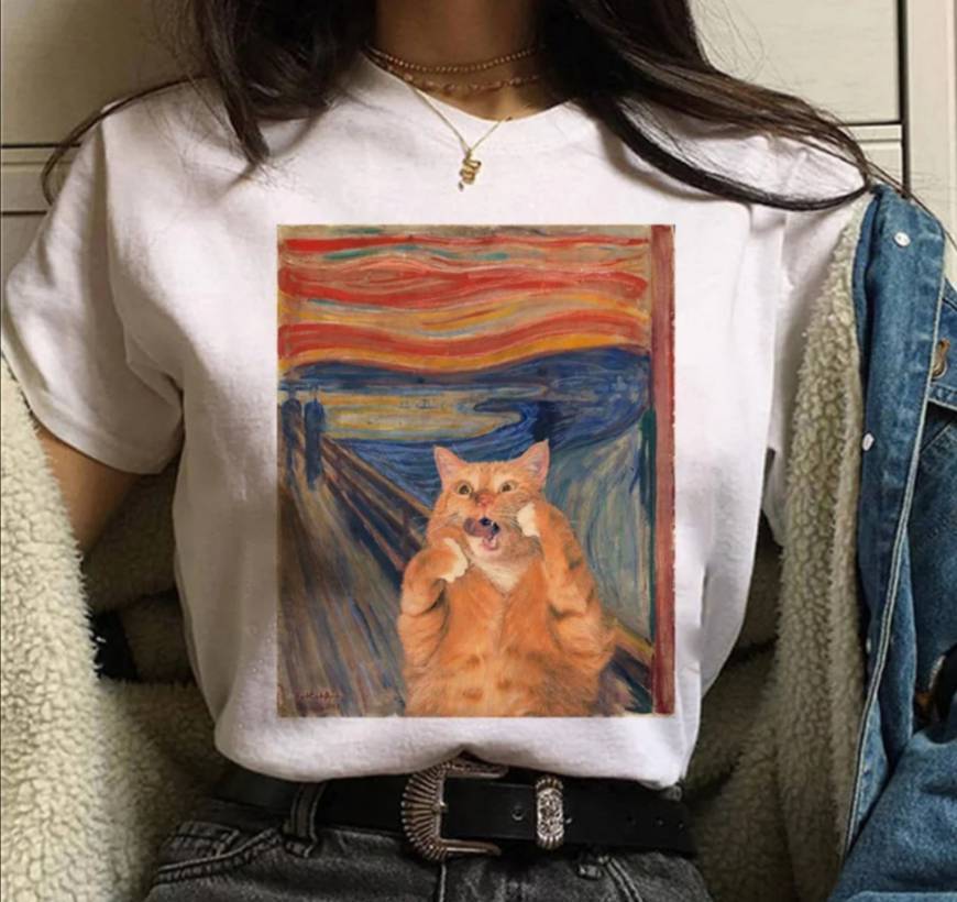 Fashion T-shirt Art w/ Cats