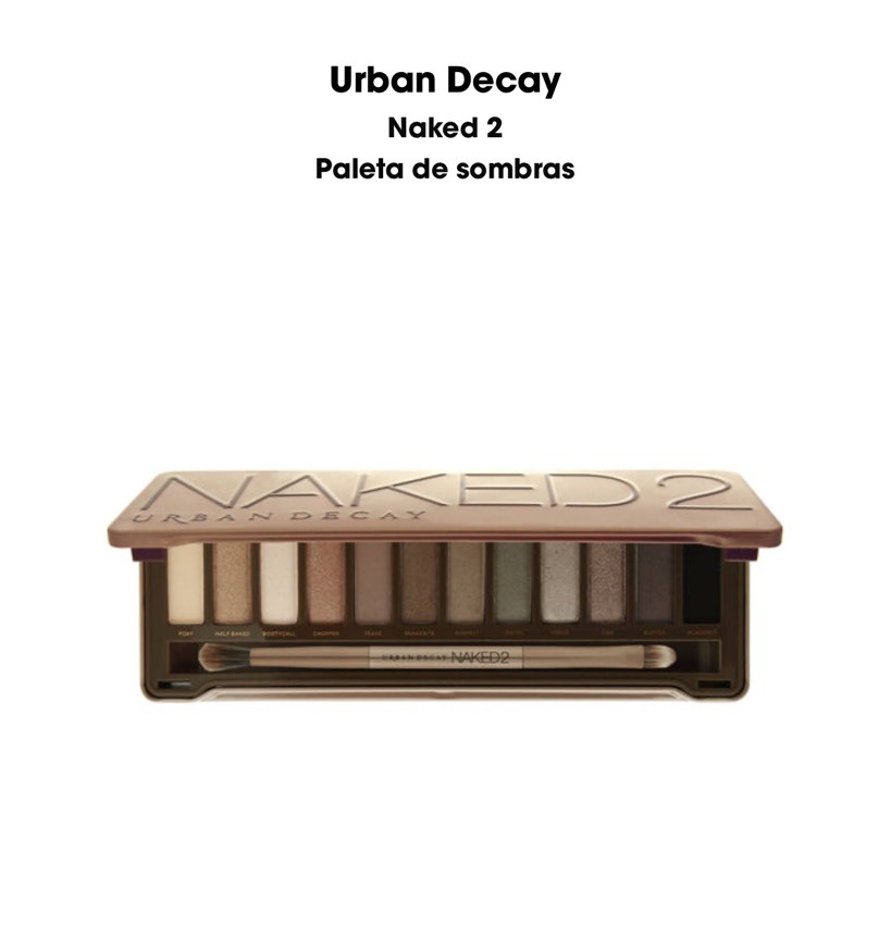 Moda Paleta de sombras 