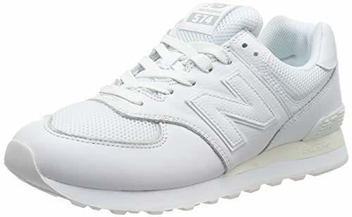 Moda New Balance 574v2 entrenadores Hombre, Blanco