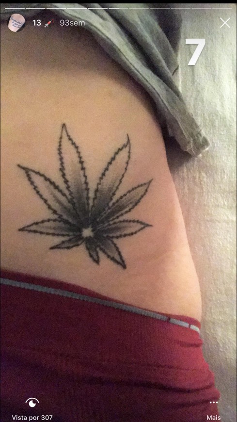 Cannabis tatoo