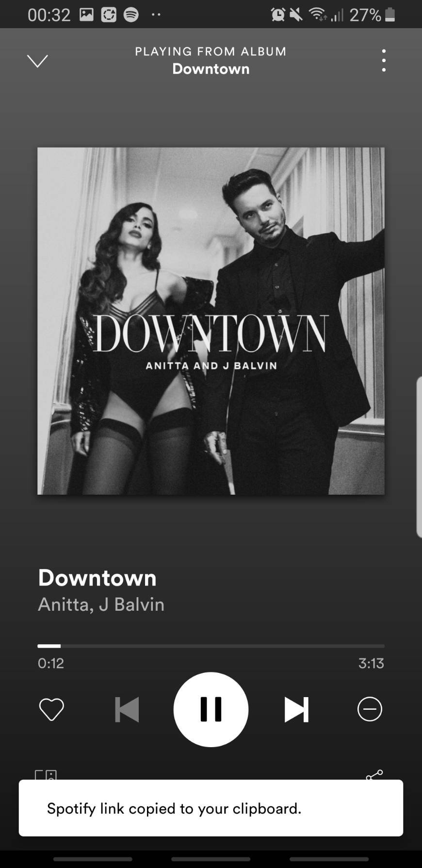 Canción Downtown