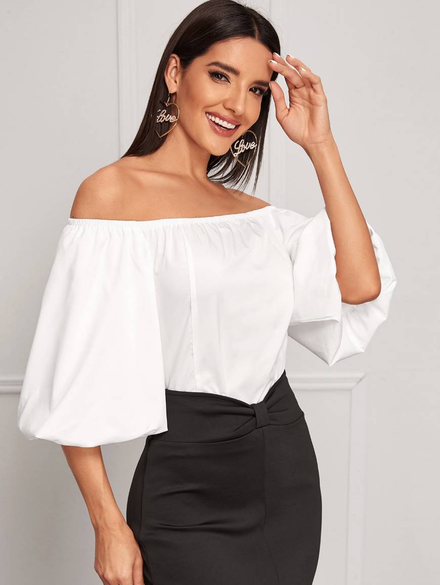 Fashion Blusa em alças 