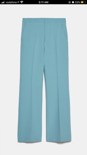 Baby blue suit trousers 