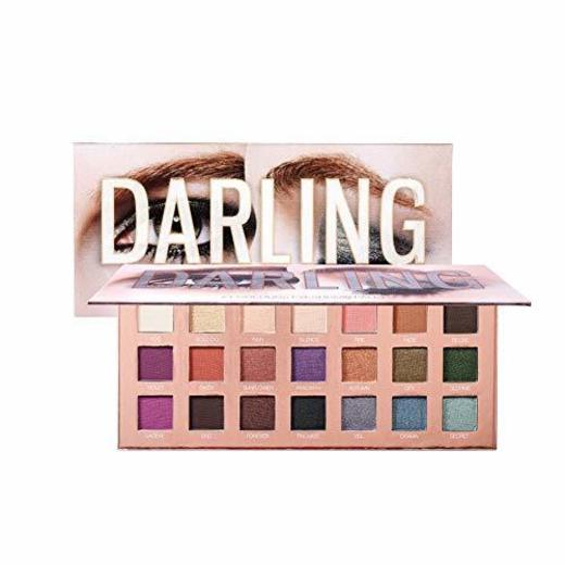 Allbestaye 21 colores Darling Paleta de sombras de ojos Brillo mate Brillo