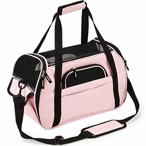 Kaka mall Transportín Perro Gato Transpirable Plegable Pet Carrier Impermeable Bolso de