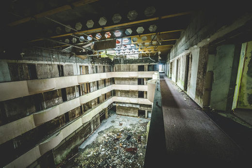 Hotel abandonado - Monte Palace