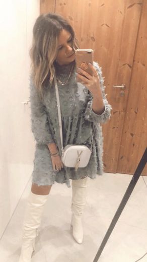 Vestido com estrutura