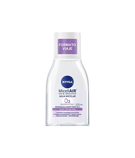 NIVEA Agua Micelar Mini - Paquete de 12 x 100 ml -