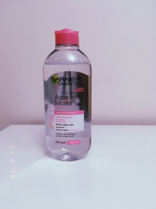 Beauty Garnier Skin Active Agua Micelar Clásica para Todo Tipo de Pieles Formato