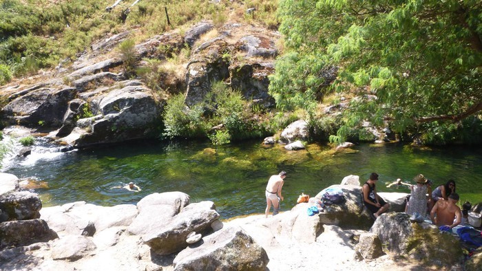 Lugares Praia Fluvial Poço das Caldeiras