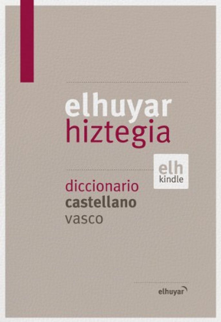 Book Elhuyar Hiztegia castellano