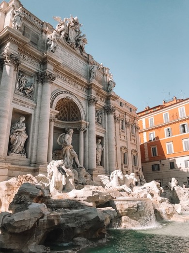Fontana de Trevi, Roma, Itália 