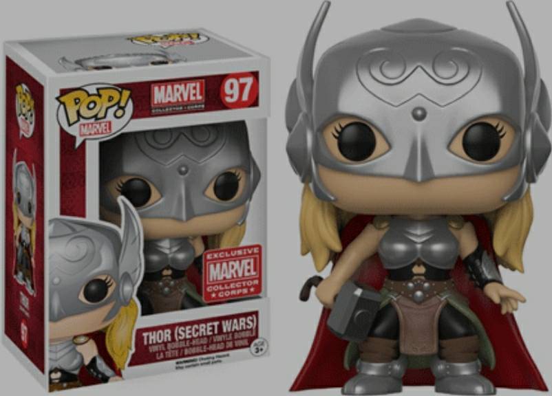 Moda Thor (secret wars) exclusivo_pop figures