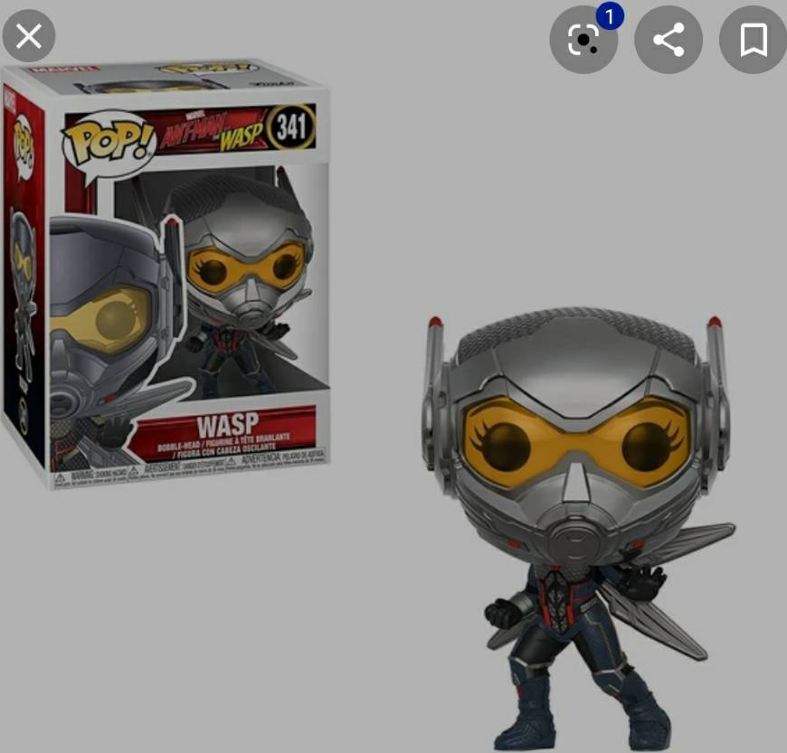 Moda Ant man: wasp_pop figure