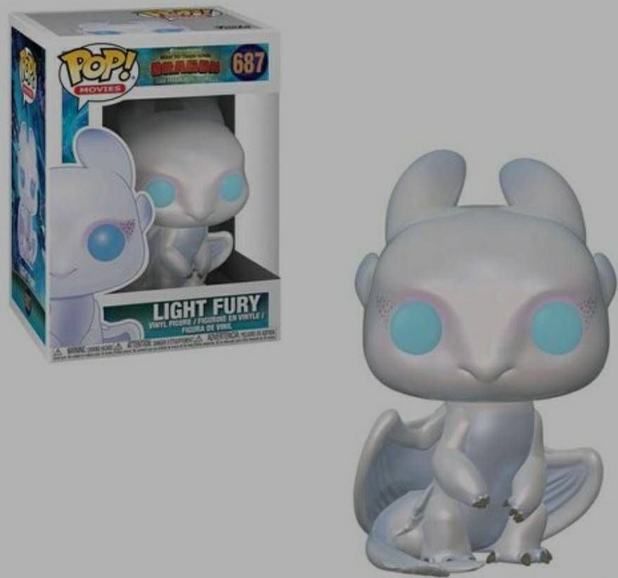 Moda Light fury_pop figure