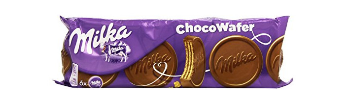 Producto Milka Choco Wafer Barquillo con Relleno de Cacao