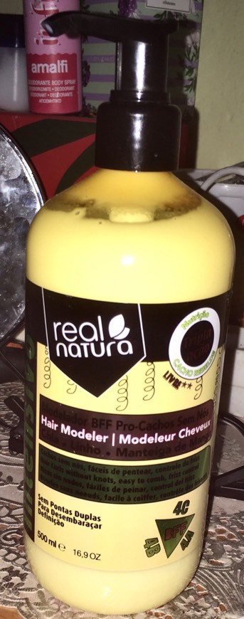 Moda Real Natura Modelador BFF Pro-Cachos Sem Nós