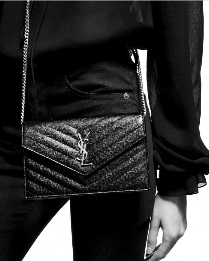 Fashion Saint Laurent Wallet on Chain