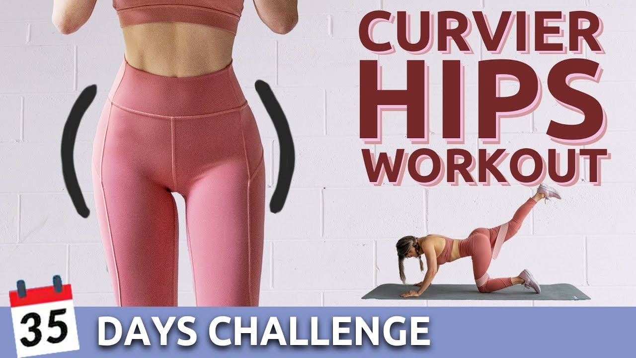 Moda 10 Mins Side Booty Wider Hips Workout - YouTube