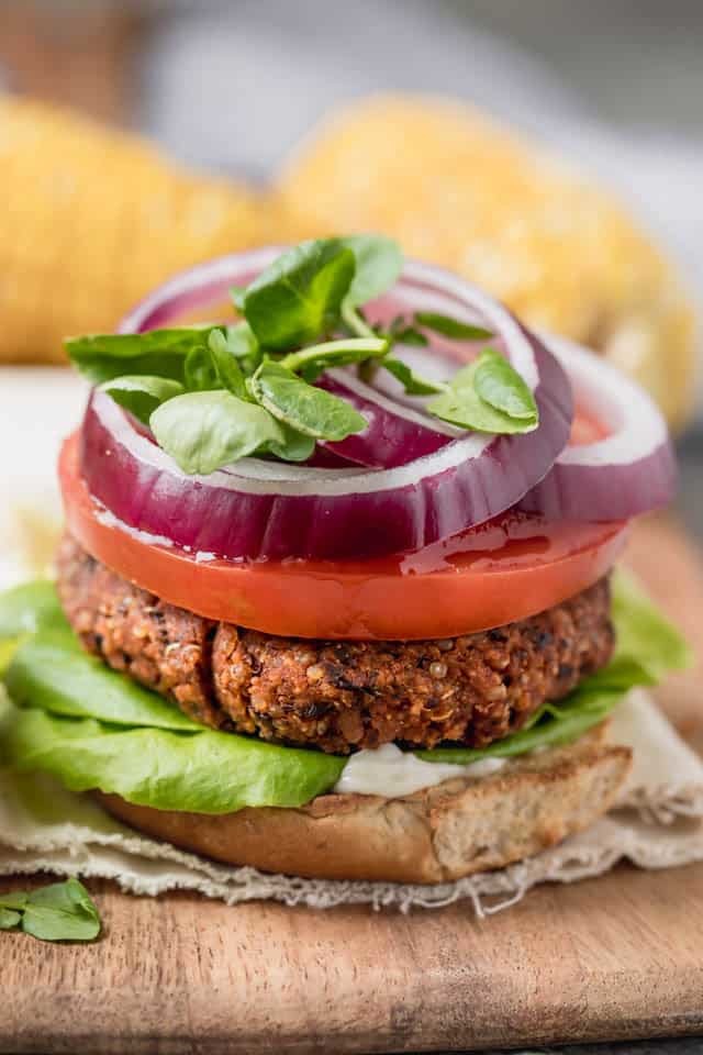 Fashion Quinoa Burger 