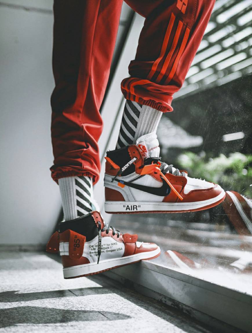 Fashion Jordan 1 Retro High Off-White Chicago