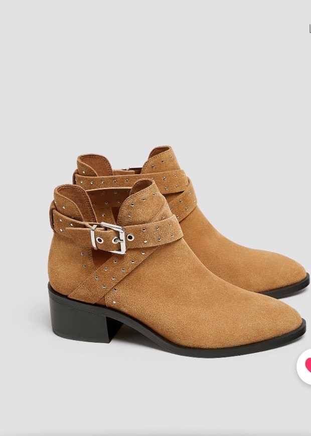 Product Botas de pele com tachas 