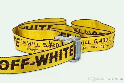 Off White Cinto