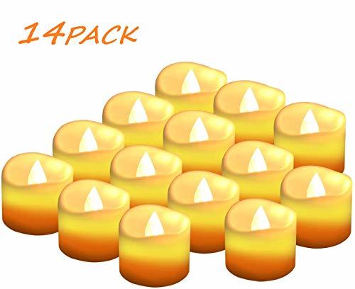 Producto Velas LED Sin Fuego 14 Pack ，Velas LED que parpadean amarillas para