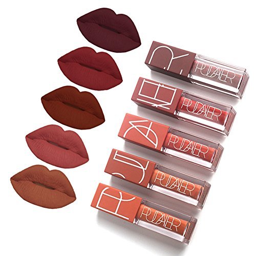Social 5 Colors Matte Lipstick Set