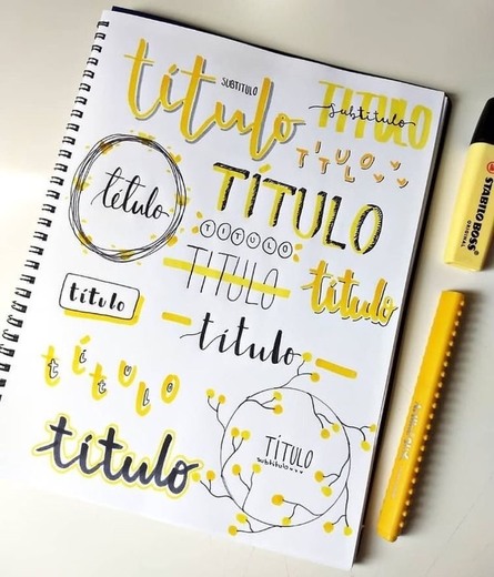 Títulos 2 ✨