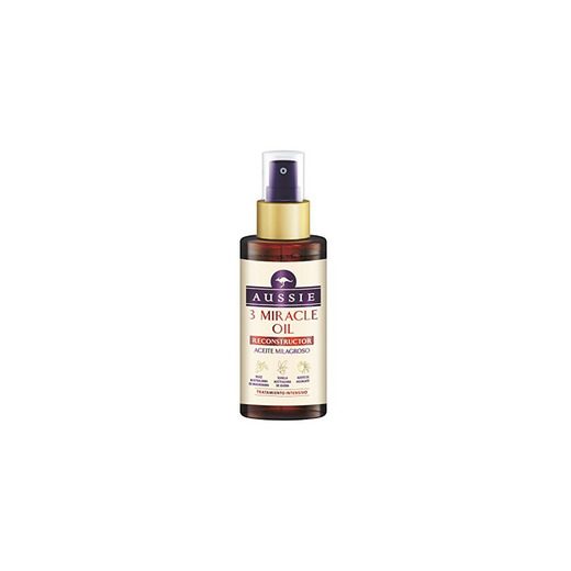 Aussie 3 Miracle Oil Reconstructor Aceite Milagroso para Pelo Dañado - 3