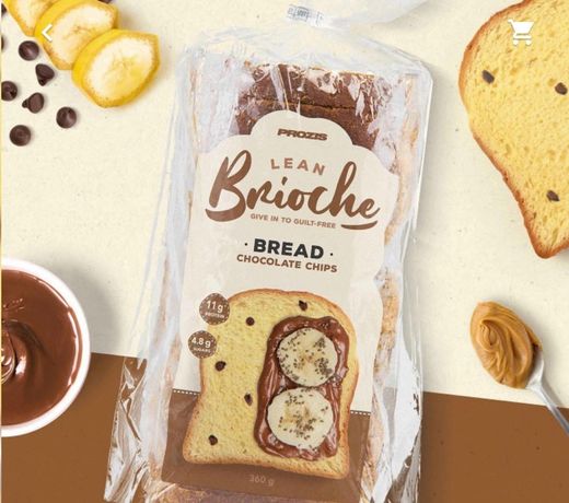Lean Brioche Bread - Pepitas de Chocolate 360 g - Padaria