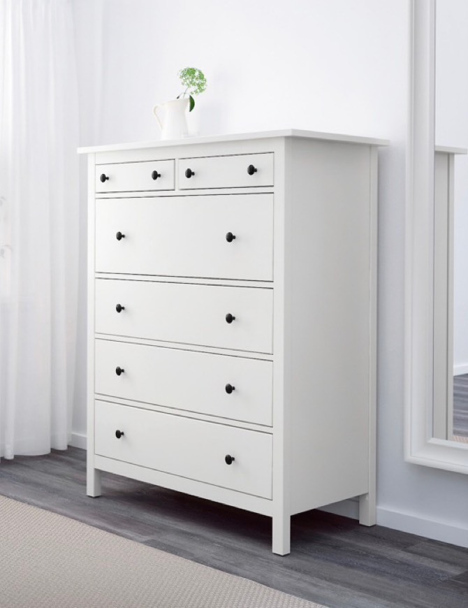 Product HEMNES
Cómoda de 6 cajones