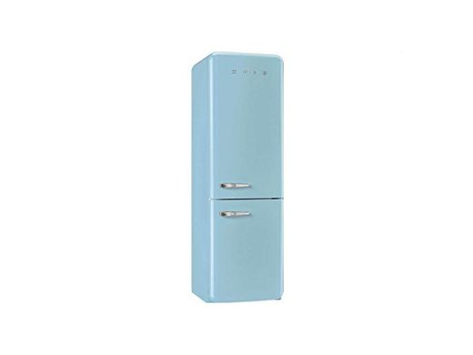 Smeg FAB32RAZN1 Independiente 321L A++ Azul nevera y congelador - Frigorífico