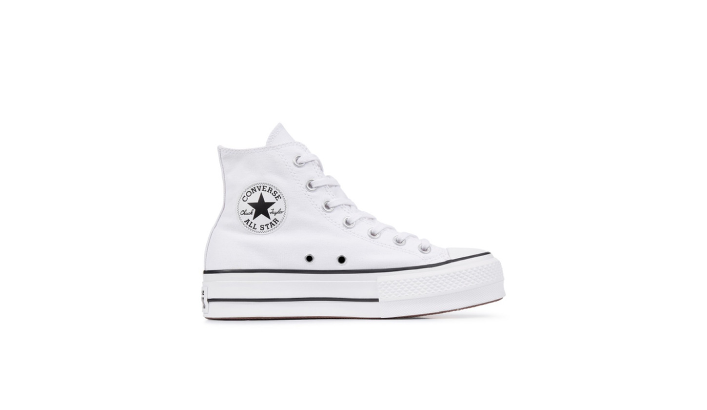 Producto Converse Plataforma Blancas