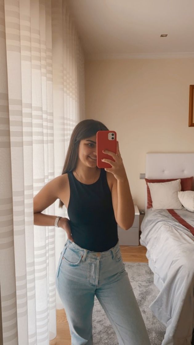 Social Body com decote halter preto 