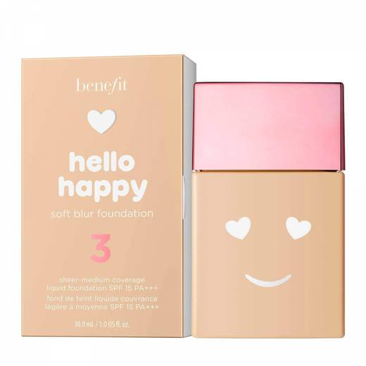 Base líquida Hello Happy da Benefit Cosmetics 