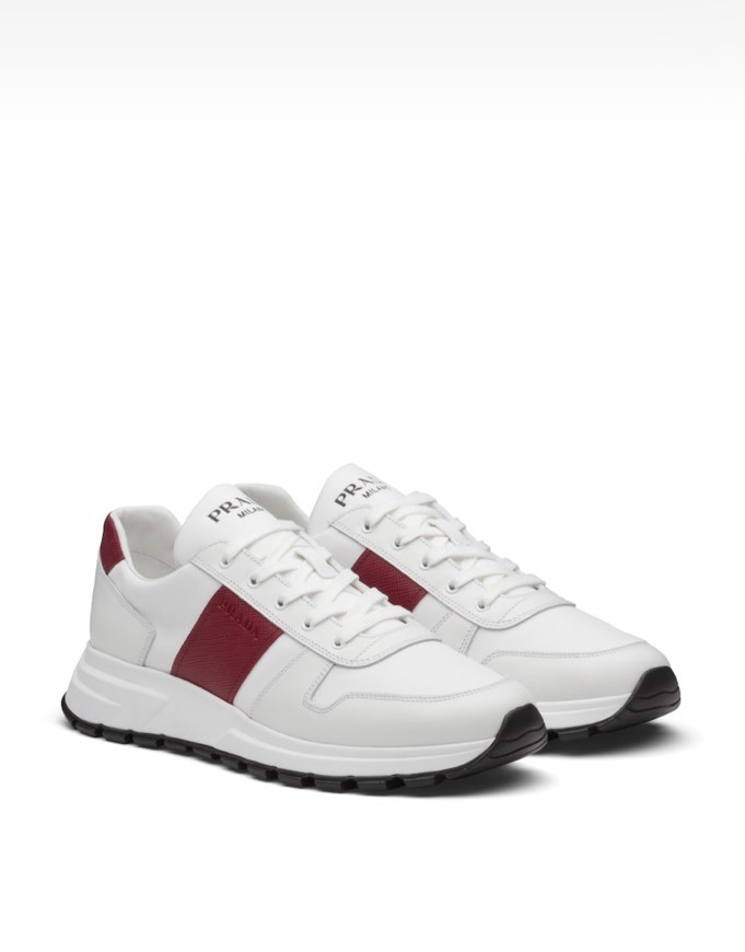 Producto Prada Leather and Nylon Sneakers