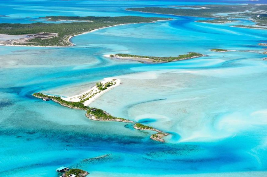 Lugares Exuma, Bahamas