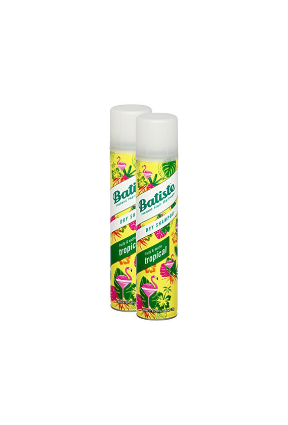 Belleza Batiste seco Champú Dry Coconut & Exotic Tropical, fresca pelo para todos