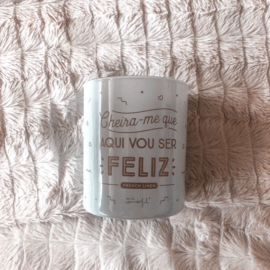 Productos Vela Cheira-me que Aqui Vou Ser Feliz Mr Wonderful