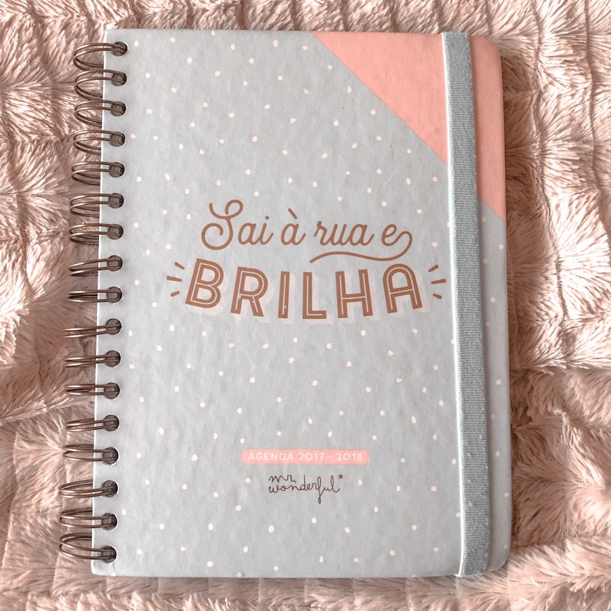 Productos Agenda 2017-2018 Sai à Rua e Brilha Mr Wonderful