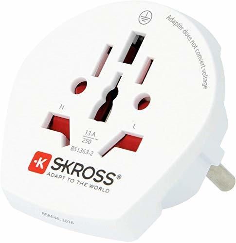 Skross Single Travel Adapter - Europe - Inversor de corriente