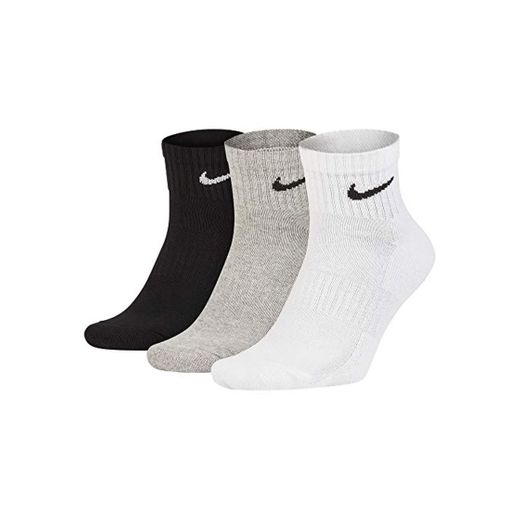 Nike U Nk Everyday Cush Ankle 3Pr Socks