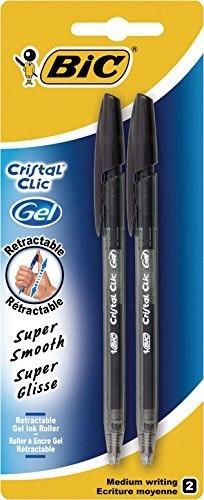 BIC Cristal Clic Gel Pen