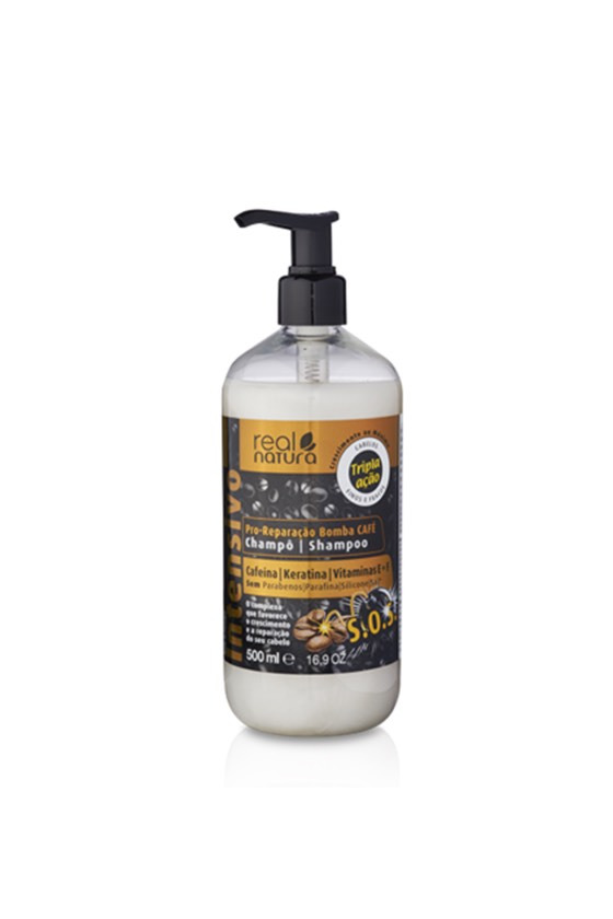 Producto Shampoo Real Natura Bomba Café