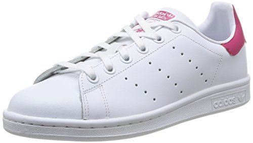 Social adidas Stan Smith J, Zapatillas Unisex Niños,  Blanco