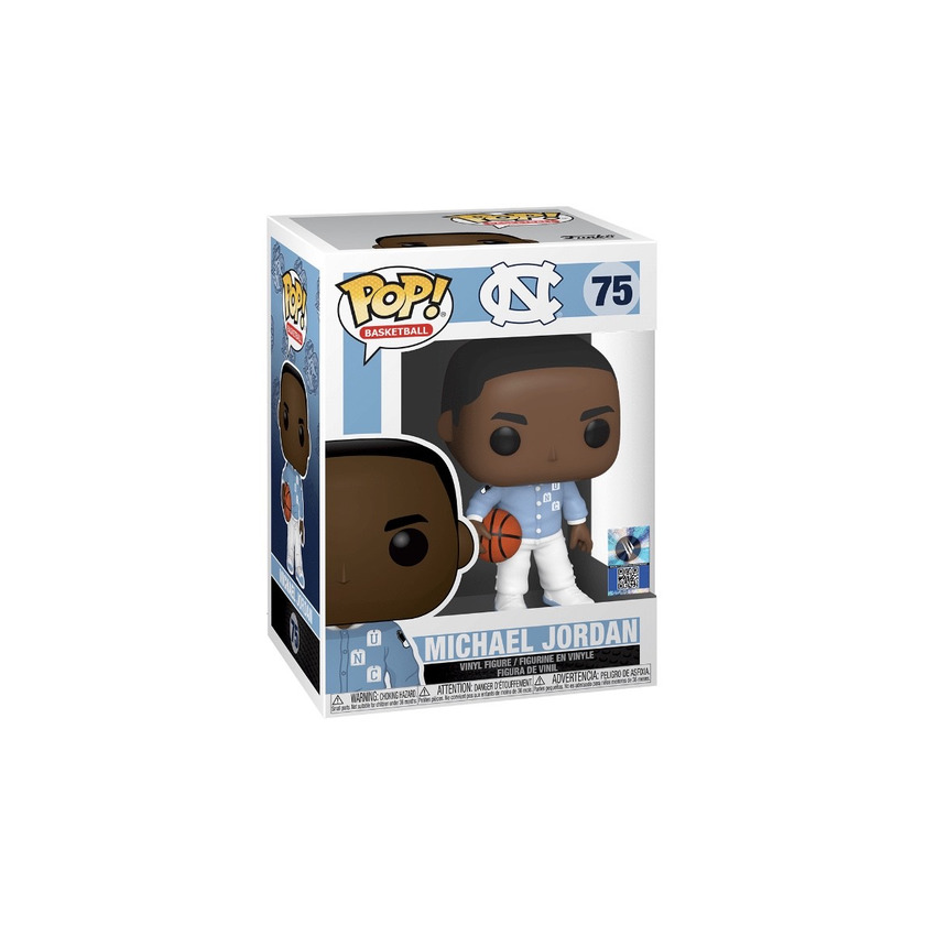 Social Funko 46803 Pop Balón de Baloncesto: UNC-Michael Jordan